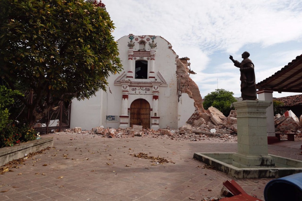 Secretaría de Cultura reporta 300 inmuebles históricos dañados por sismo