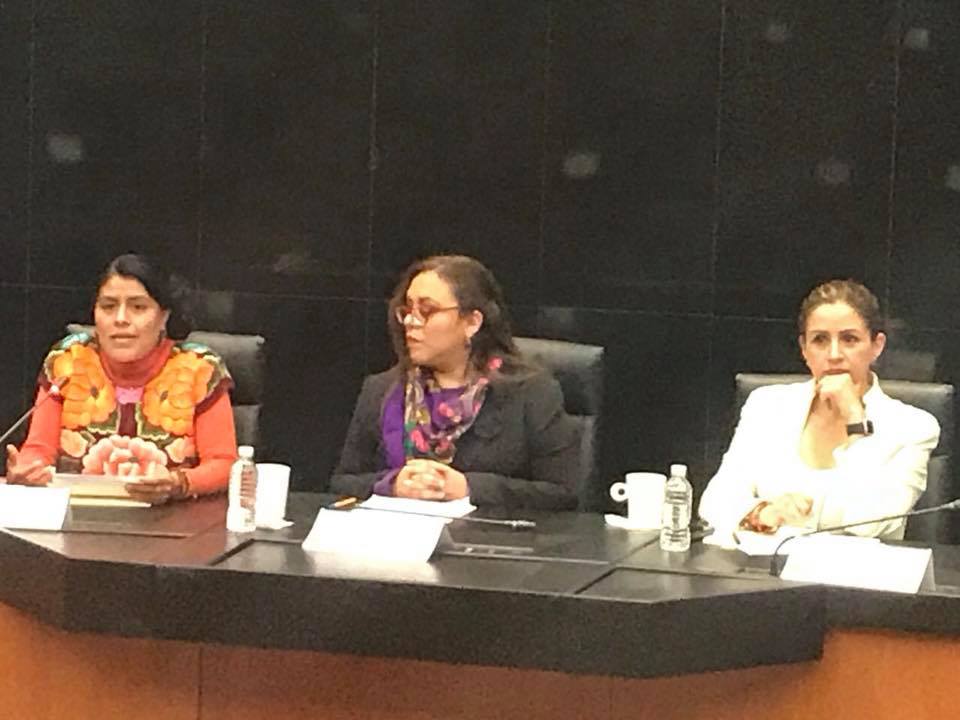 Urgente frenar violencia y discriminación contra mujeres: Eufrosina Cruz Mendoza