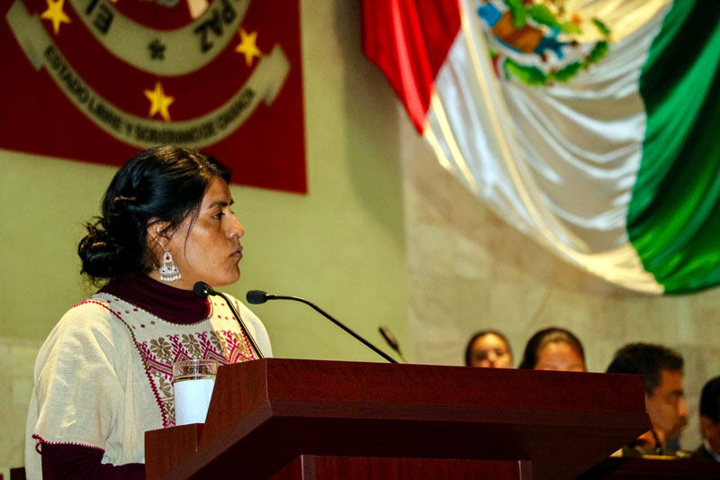 Urgente garantizar el derecho humano al agua en Oaxaca: Eufrosina Cruz