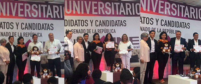 Llama Héctor Pablo a votar por el mejor, Susana Harp por un cambio profundo y Raúl Bolaños a cambiar la narrativa en el Estado