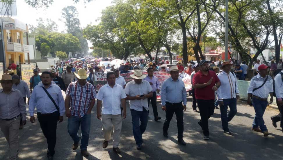 Marchará Sección 22 de la CNTE este lunes en Oaxaca