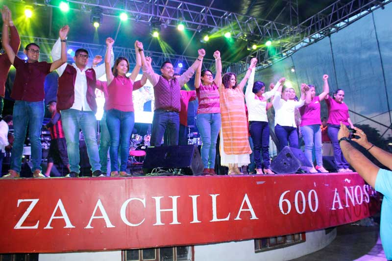 Arranca campaña Raciel Vale y Zaachila se suma a la cuarta transformación Nacional