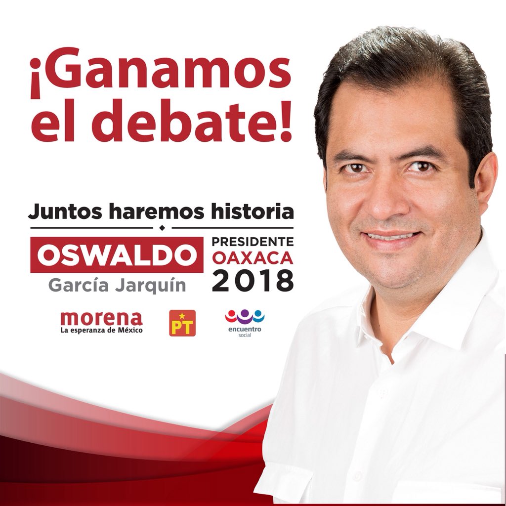 Gana Oswaldo García debate de aspirantes a la alcaldía de Oaxaca de Juárez