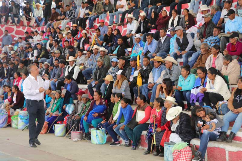 Héctor Pablo llama a la reconciliación social  de la Mixteca