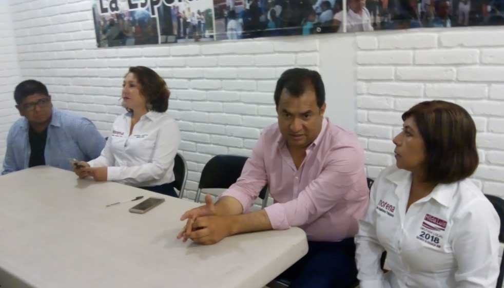 Dirigencia estatal de Morena, candidatos y candidatas se solidarizan con Nancy Benítez