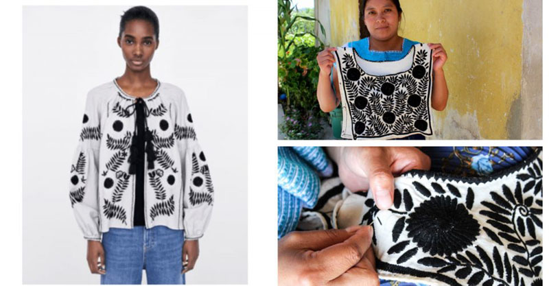 Zara lo hace de nuevo: plagia el diseño de bordados de artesanas de Chiapas