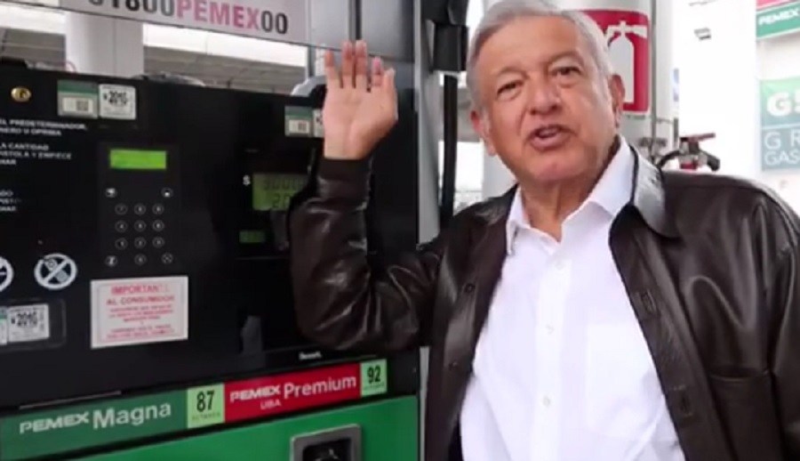 López Obrador aspira a terminar con importaciones de gasolina en tres años