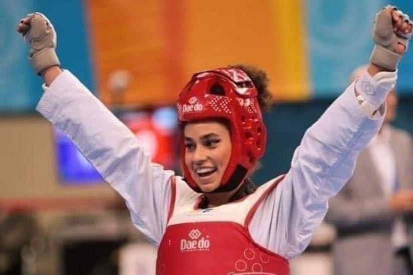 Andrea Ramírez derrotó a Brenda Costa Rica y ganó medalla de oro en taekwondo
