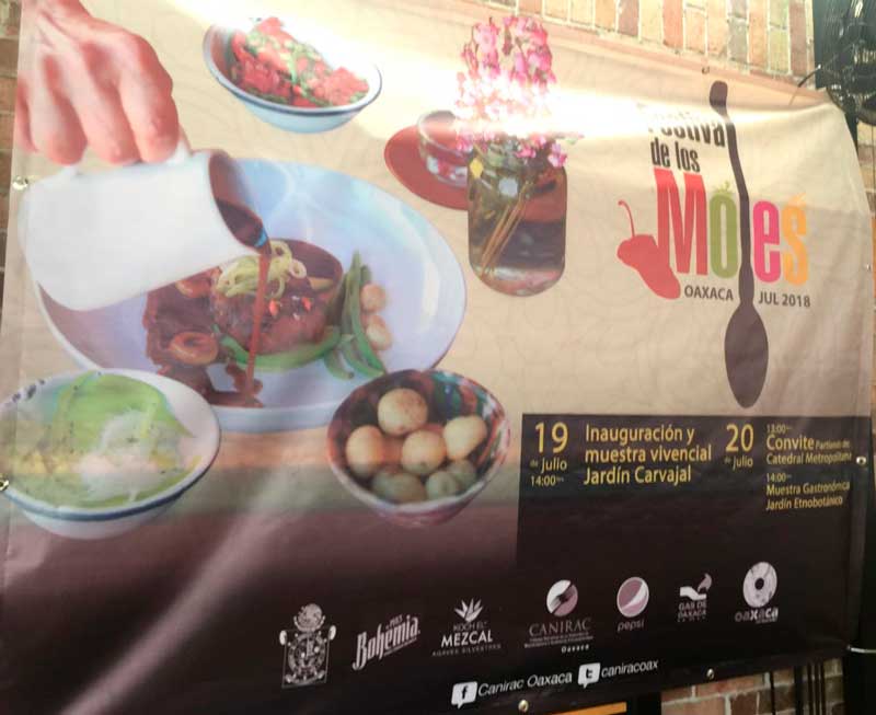 Parte de la gran riqueza gastronómica de Oaxaca, se hará presente en el Festival de los Moles