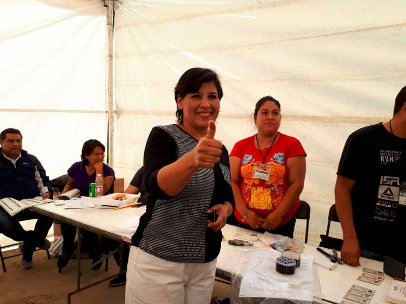 Convoca Libia Valencia a ciudadanos oaxaqueños a salir a votar