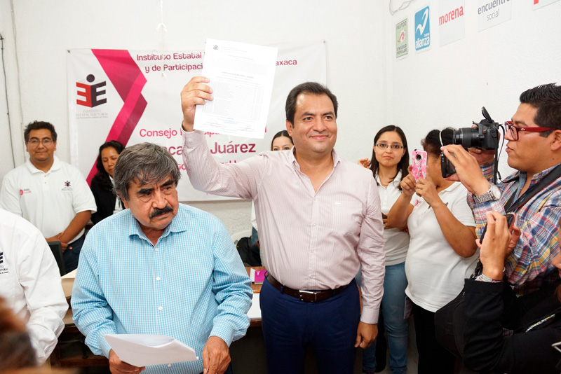Oswaldo García Jarquín es Presidente Municipal electo de Oaxaca de Juárez