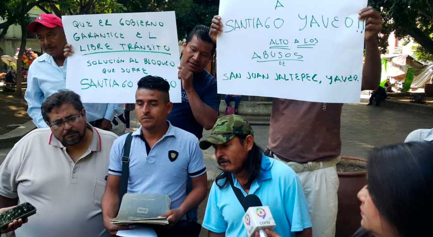 Comunidad de Yaveo 10 días de estar incomunicada denuncian pobladores