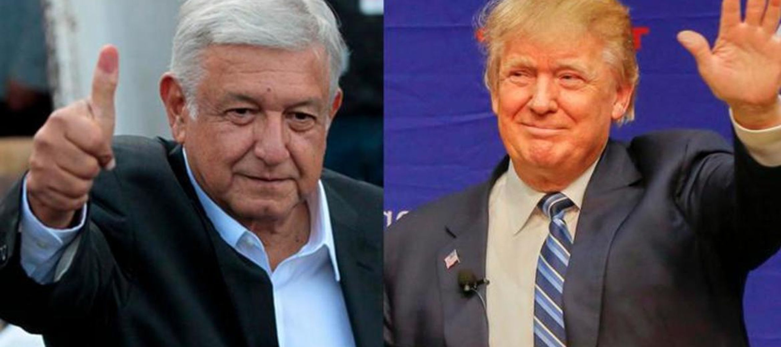 López Obrador celebra que Trump evite «comentarios ofensivos» contra México