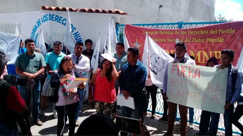 Denuncian Desestabilización de Antorcha Campesina  en comunidad de Putla