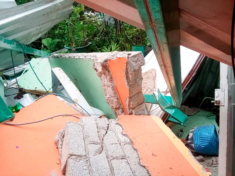 Daños por deslizamiento de Ladera en Choapam, ya es atendido: CEPCO