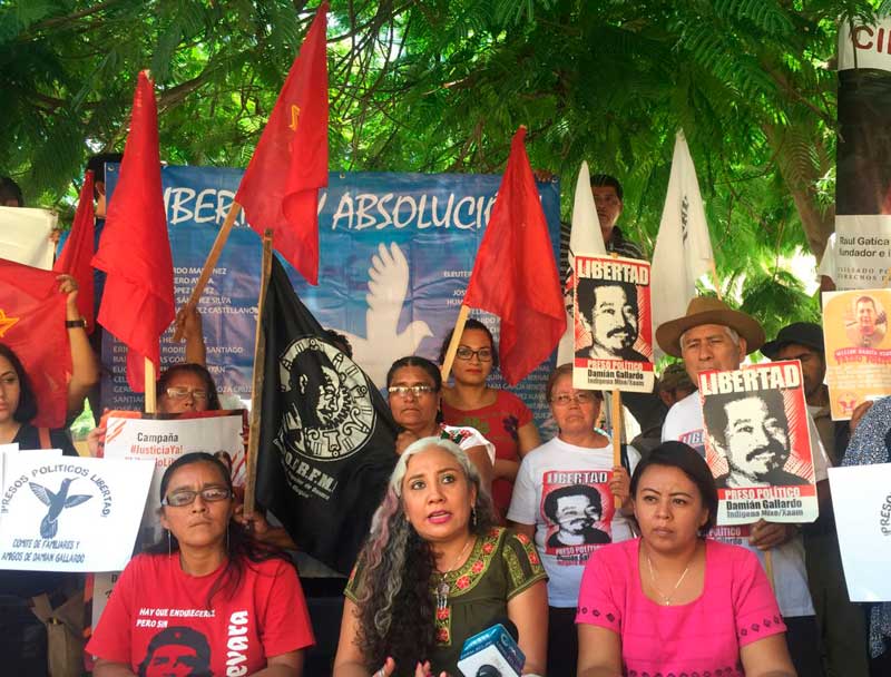 “No amnistía, sí justicia” pide Coordinación para la libertad de Personas Criminalizadas a López Obrador