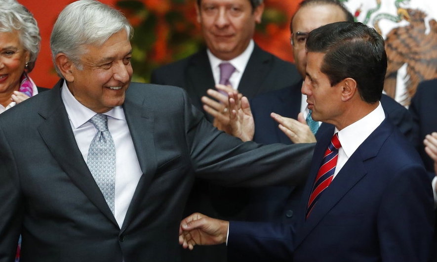 Peña Nieto y AMLO inician transición respetuosa