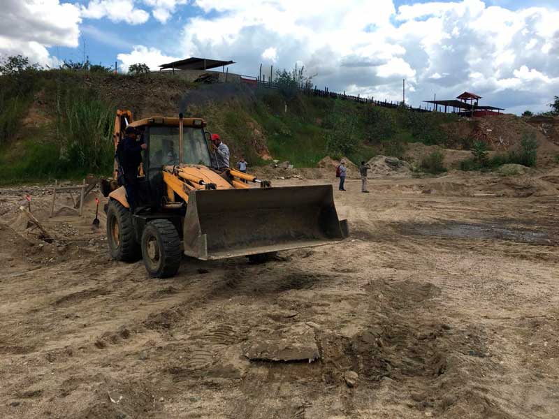 Implementa CONAGUA y PROFEPA operativo en Río Atoyac, en contra de extractores clandestinos de material pétreo