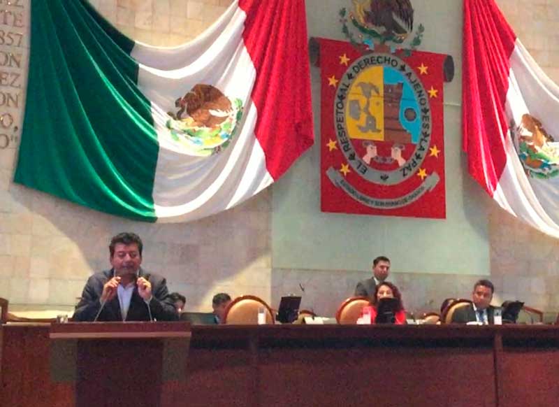 Declaraciones de Yeidckol Polevnsky es tema de debate entre legisladores de Oaxaca