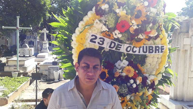 Organización 23 de Octubre pide justicia por asesinato de Heriberto Pazos en 2010