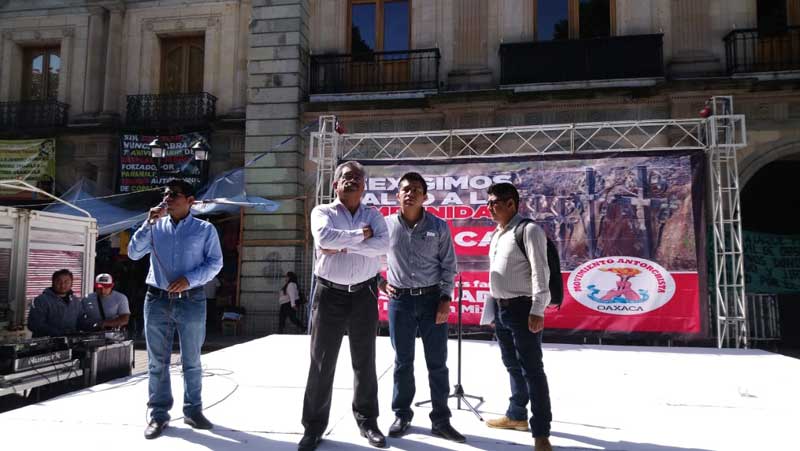 Pide Antorcha Campesina audiencia con el gobernador de Oaxaca para esclarecimiento de asesinatos en Yosoñama