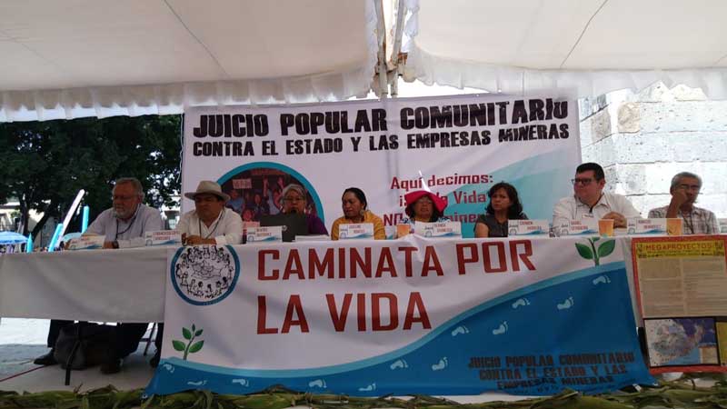 22 denuncias de comunidades contra estado y empresas mineras en Oaxaca