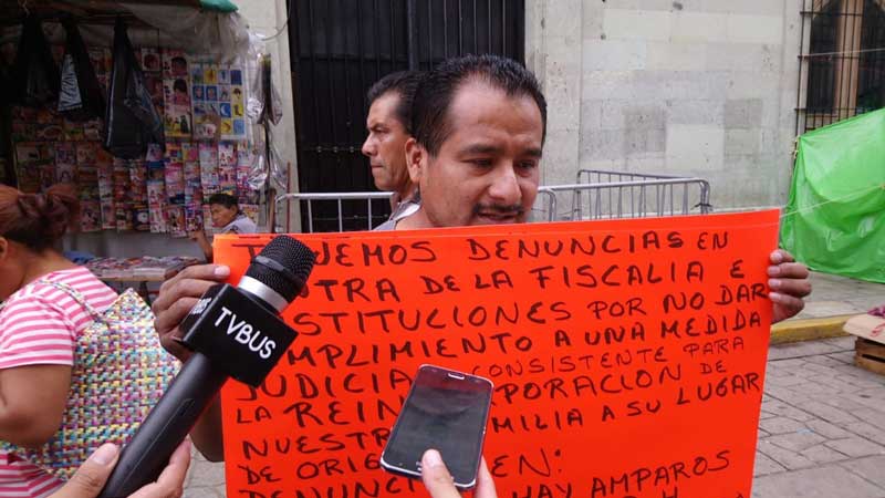 Garantía de regreso a su hogar, pide desplazado de Santiago Progreso