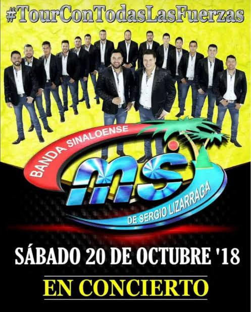 Este 20 de octubre, en el Auditorio Guelaguetza, estará la Banda MS en el #TourConTodasLasFuerzas