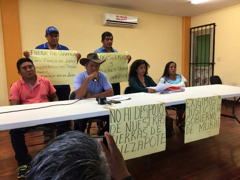 «No nos van a despojar» advierten pobladores de Tilzapote