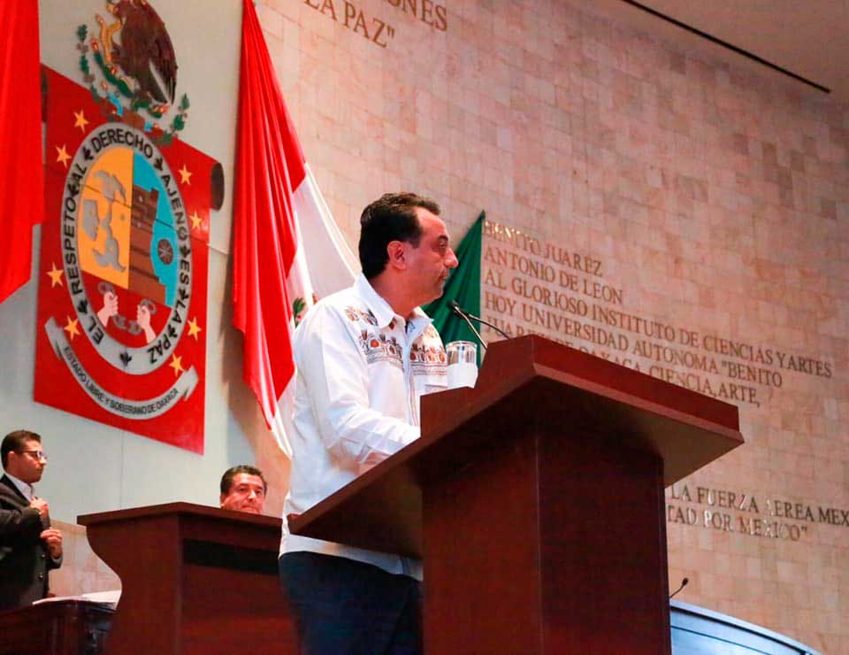Informe del Ejecutivo Estatal contrasta con la realidad de Oaxaca: Diputado Noé Doroteo