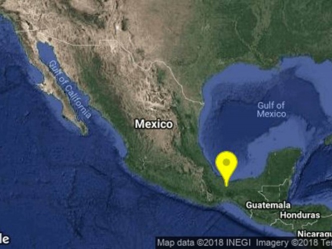 Se registra sismo de magnitud 4.1 en Veracruz