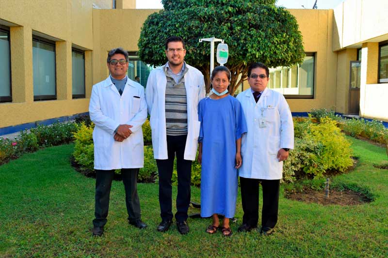 Realiza HRAEO trasplante  de riñón a madre mixteca