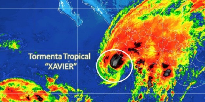 Temporada de huracanes atípica: Tormenta tropical Xavier pone en alerta al Pacífico mexicano