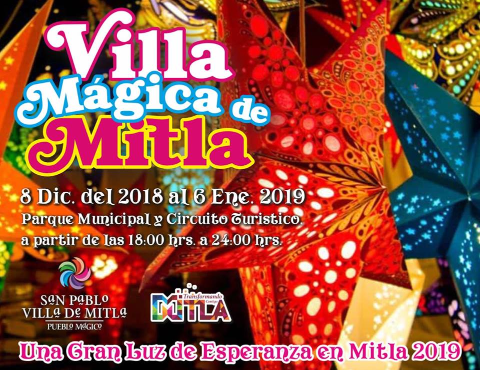 Invitan a la Villa Mágica de Mitla este sábado 8 de diciembre a las 19:00 horas #Oaxaca