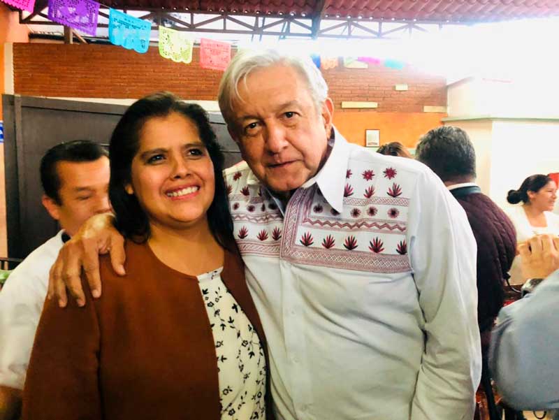 Refrenda AMLO compromiso con Oaxaca: Laura Estrada