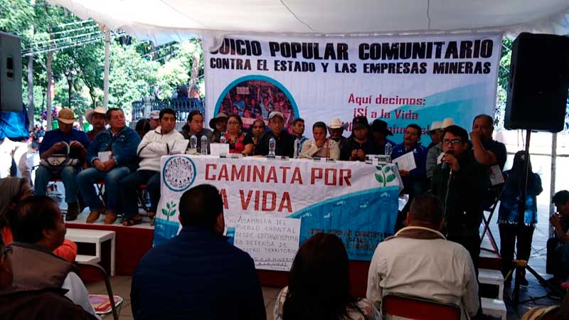 Exigen organizaciones y pueblos declarar a Oaxaca territorio «prohibido» para la Minería