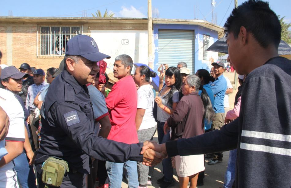 Trabaja Gobierno Municipal de Oaxaca de Juárez para reforzar seguridad en las colonias