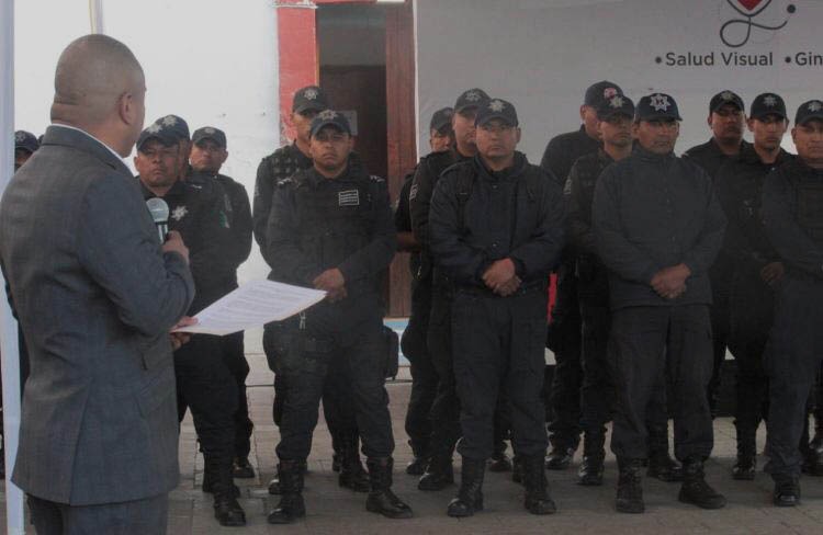 Designan a Rogelio López Escamilla nuevo comandante de la Policía Municipal en Santa Lucía del Camino