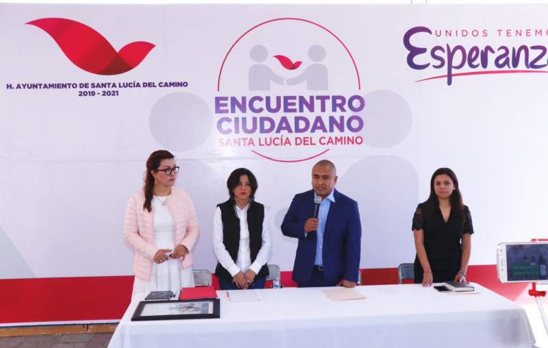 Gobierno municipal de Santa Lucía lleva a cabo encuentros ciudadanos (Video)