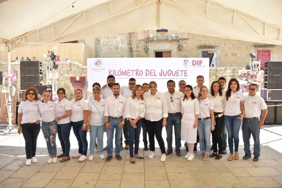 El “Kilómetro del Juguete” superó la meta gracias al respaldo de la ciudadanía