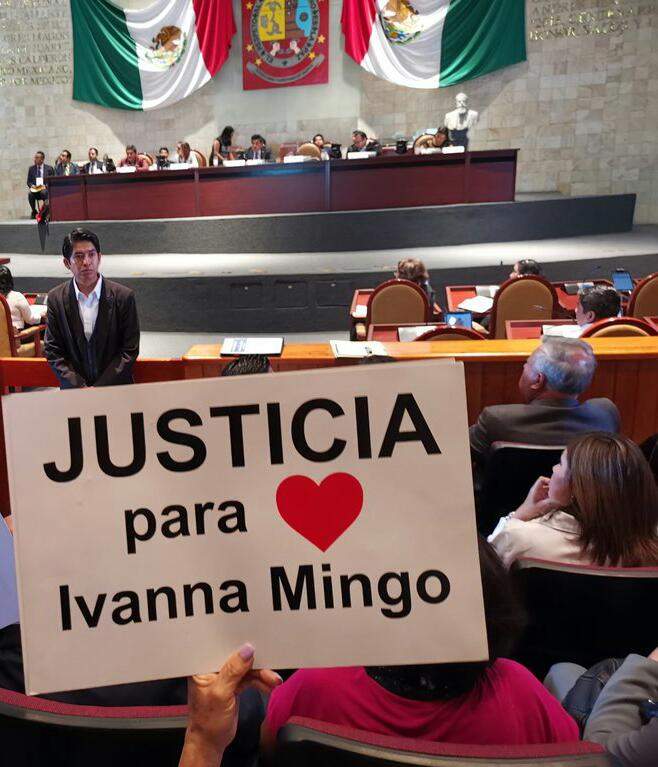 Piden Justicia para Ivanna Mingo
