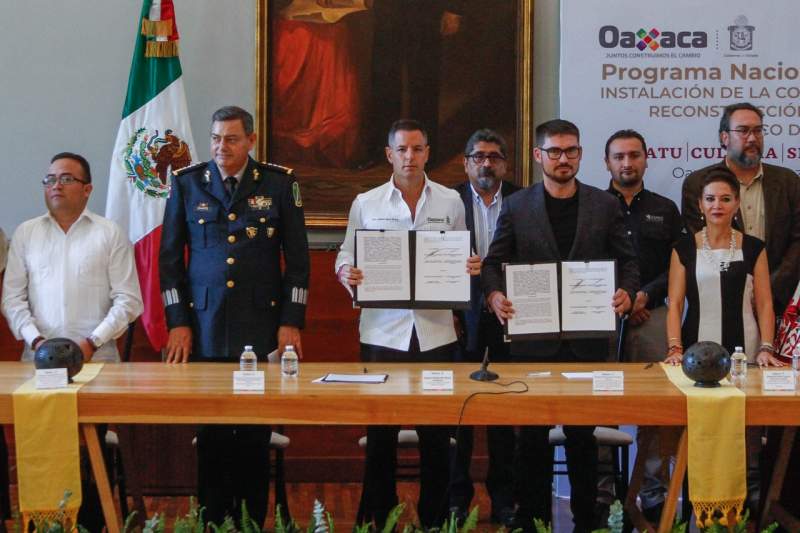 Gobierno de Oaxaca y Federación inician nueva etapa para la reconstrucción de zonas afectadas por sismos