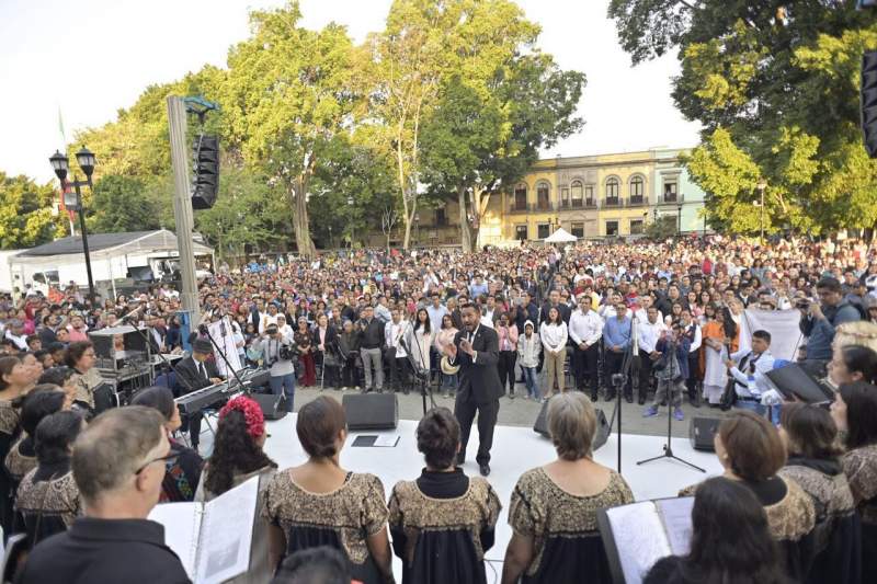 Con orgullo y alegría celebramos 487 años de Oaxaca de Juárez como ciudad