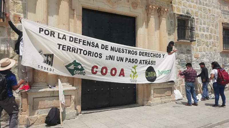 Organizaciones sociales toman de rehén la ciudad de Oaxaca