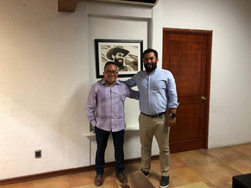 Pável Meléndez y IOCIFED suman esfuerzos para reconstruir las escuelas de Oaxaca