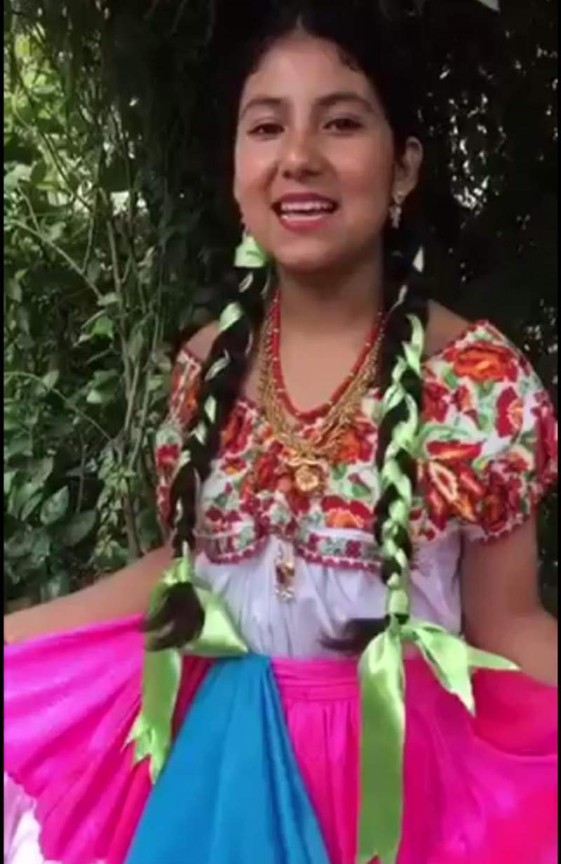 Representa Génesis Cortés a la mujer de juquileña en Señorita Oaxaca Virtual