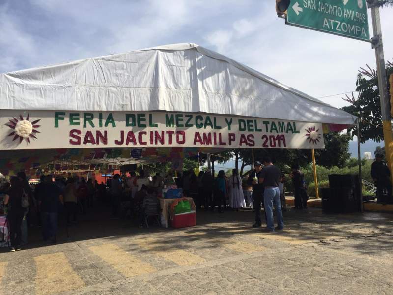 Tamaliza en San Jacinto Amilpas; por tres días disfruta de la Feria