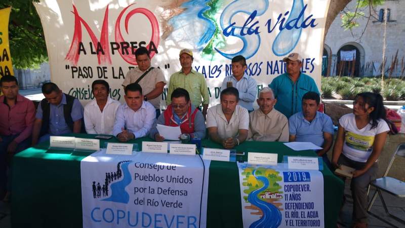 Comunidades de Oaxaca denuncian imposición de proyecto Hidroeléctrico