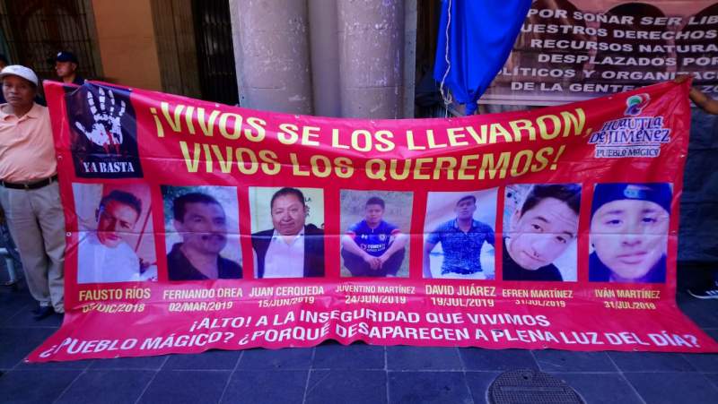 Asesinatos y desapariciones; saldo de creciente inseguridad en Huautla de Jiménez