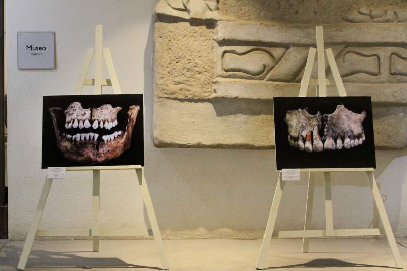 Inauguran exposición fotográfica y escultórica en el Museo de Sitio de la zona arqueológica de Monte Albán